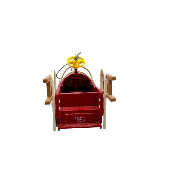 Hallmark Keepsake Fire Truck Ornament Kiddie Kar Classic Holiday Christmas Decor - Picture 4 of 11